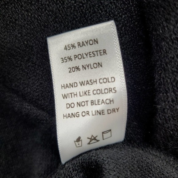 Sadie & Sage Black Cropped Sweater Women's Small (MSRP $50) - Picture 8 of 8